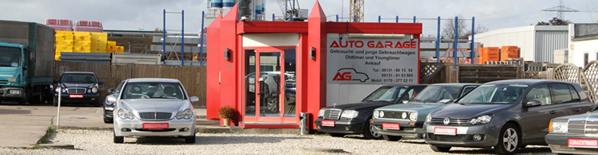 Aussenansicht Autogarage